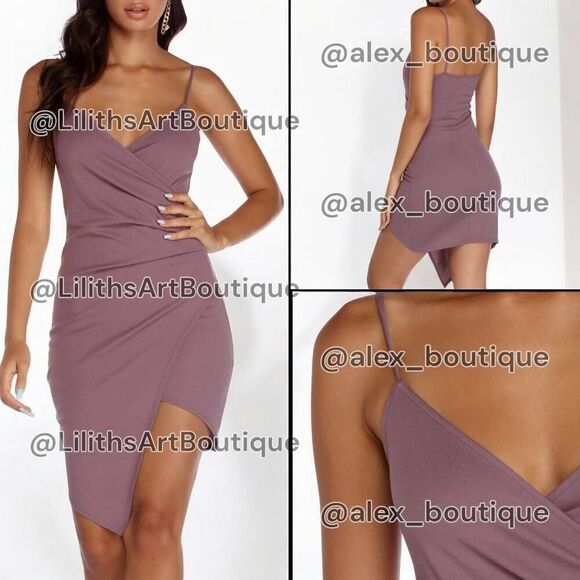 Windsor Wrap Bodycon Dress(C031)-Size M for Women - Picture 1 of 11